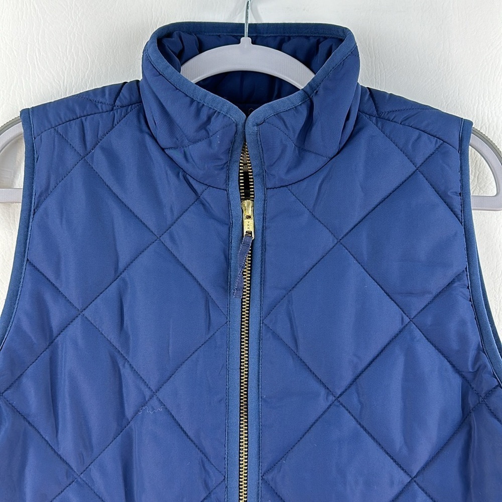 J Crew Quilted Full Zip Vest - Picture 2 of 10